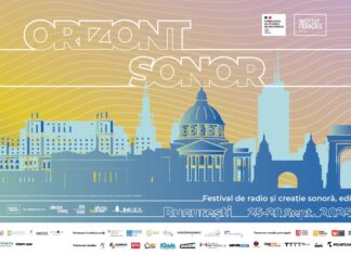 Orizont sonor / Klanghorizonte / Kulturforum Bukarest Das Bild zeigt das Plakat der Veranstaltung.