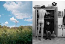 Wolf Suschitzky Preis /Kulturforum London Das Bild zeigt die beiden Gewinnerbeiträge von Andrej Polukord (links) und Jeremy Chih-Hao Chuang (rechts)