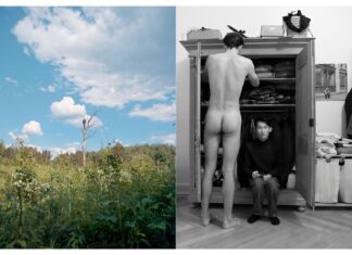 Wolf Suschitzky Preis /Kulturforum London Das Bild zeigt die beiden Gewinnerbeiträge von Andrej Polukord (links) und Jeremy Chih-Hao Chuang (rechts)