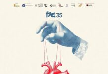 #implicAT / Kulturforum Bukarest Das Bild zeigt das Poster des Nationalen Theaterfestival #35