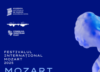 Mozart & Woelfl: zwei geniale Kinder aus Salzburg / Kulturforum Bukarest Das Bild zeigt das Plakat des Festivals.