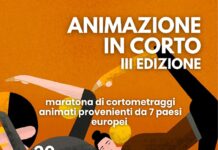 EUNIC Kurzfilmschau / Kulturforum Mailand Das Bild zeigt die Broschüre der Kurzfilmschau.