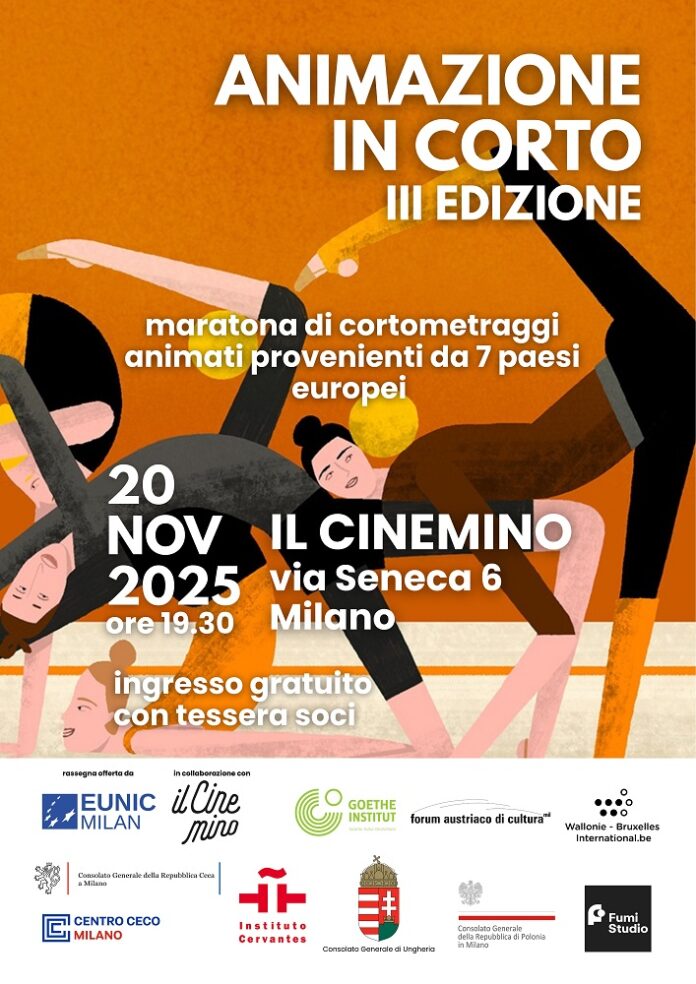 Das Bild zeigt die Broschüre der Kurzfilmschau.