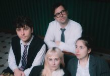 Yvonne Moriel :: sweetlife / Kulturforum Washington Das Bild zeigt die 4 Musikerinnen und Musiker im Sitzen.