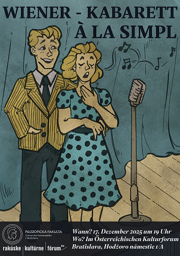 Bild: Vilma Peciarová Plakat zur Veranstaltung