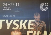 Deutsche Filmtage/ Botschaft Oslo Das Bild zeigt das Plakat des Festivals.