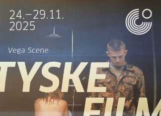 Deutsche Filmtage/ Botschaft Oslo Das Bild zeigt das Plakat des Festivals.