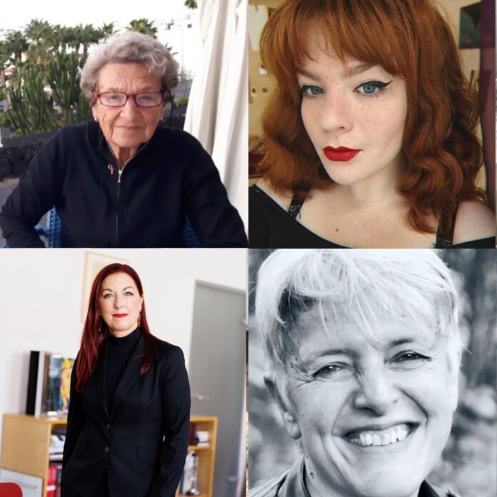 Das Bild zeigt Hedi Argent, Helen Emily Davy, Hannah Lessing und Katherine Klinger.