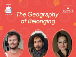 Literaturfestival / Kulturforum New Delhi Das Bild zeigt das Poster von der Lesung bei JLF 2026.