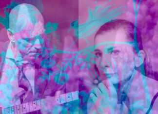 Konzert / Kulturforum Bern Das Bild zeigt die Mitglieder der Band Humming Lights mit links Dirk Schilling und rechts Susanne Kubelka.