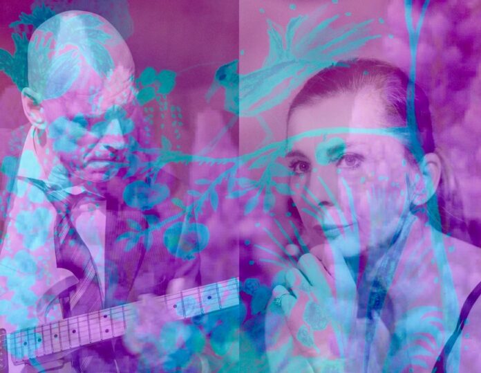 Das Bild zeigt die Mitglieder der Band Humming Lights mit links Dirk Schilling und rechts Susanne Kubelka.