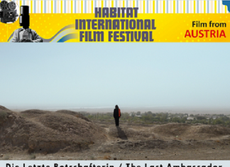 „Die letzte Botschafterin“ / Kulturforum New Delhi Das Bild zeigt das Poster vom Film Festival