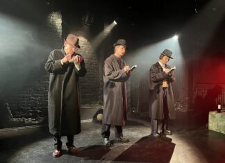 Gedenktage Rainer Maria Rilke / Botschaft Kyjiw Szene aus der Aufführung „Begegnung am Kreuzweg“