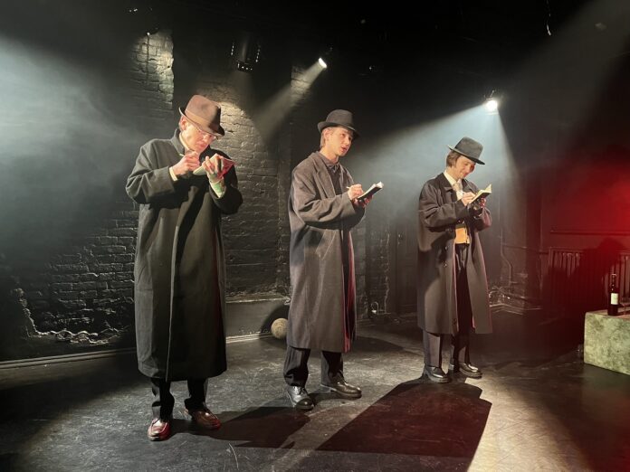 Szene aus der Aufführung „Begegnung am Kreuzweg“