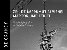 Geliehene Götter. Steinerne Wiener / Kulturforum Bukarest Das Bild zeigt das Plakat der Veranstaltung.