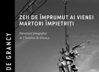 Geliehene Götter. Steinerne Wiener / Kulturforum Bukarest Das Bild zeigt das Plakat der Veranstaltung.