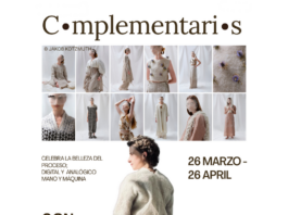 „Soil to Soil“ / Kulturforum Madrid Das Bild zeigt mehrere Miniaturaufnahmen mit weiblichen Models, die verschiedene Stoffe tragen und deren Gesicht zum Teil mit Stoff bedeckt ist.