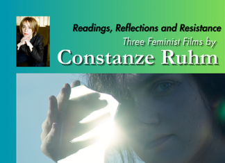 „Readings, Reflections and Resistance“/ Generalkonsulat Hongkong Man sieht das Plakat der Veranstaltung