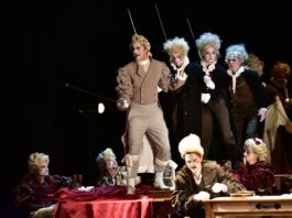 Neuinszenierung von Don Giovanni / Botschaft Kyjiw Szene aus dem Stück „Don Juan“