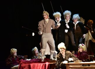 Neuinszenierung von Don Giovanni / Botschaft Kyjiw Szene aus dem Stück „Don Juan“