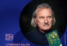 Christoph Ransmayr: Cox oder Der Lauf der Zeit / Kulturforum Bratislava Plakat zur Diskussion mit Christoph Ransmayr