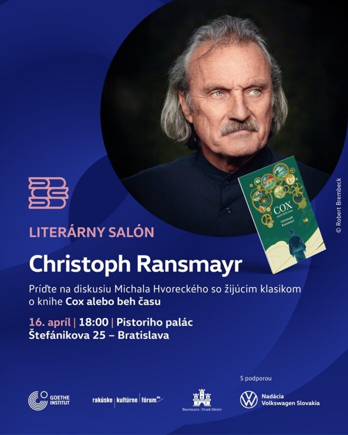 © Robert Brembeck Plakat zur Diskussion mit Christoph Ransmayr