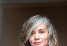 Lesung / Kulturforum Budapest Das Bild zeigt die Autorin Natascha Gangl