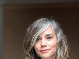 Lesung / Kulturforum Budapest Das Bild zeigt die Autorin Natascha Gangl