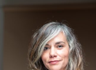 Lesung / Kulturforum Budapest Das Bild zeigt die Autorin Natascha Gangl