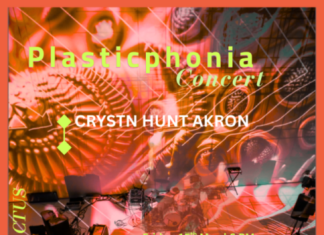 Plasticphonia in Cave Church / Kulturforum Kairo Das Bild zeigt das Veranstaltungsplakat