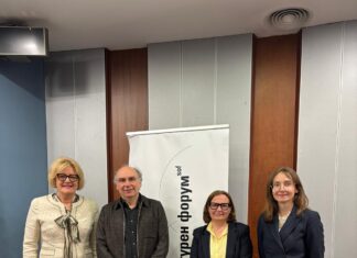 Lesung mit Dimitré Dinev / Kulturforum Sofia Das Bild zeigt Dimitré Dinev, Preisträger des Österreichischen Buchpreises 2025