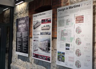 Design in Wartime / Ukraine Office Austria, Sektion V / OeAD-Kooperationsbüro Lemberg / Generalkonsulat Krakau Ausstellungsplakate von „Design in Wartime".