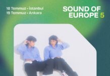 Sound of Europe / Kulturforum Istanbul & Botschaft Ankara Festivalplakat „Sound of Europe 5" mit dem Musikduo AZE und Konzertterminen in Istanbul und Ankara.