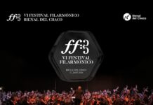 Philharmonisches Festival / Botschaft Buenos Aires Festivalflyer mit den Eckdaten der Veranstaltung
