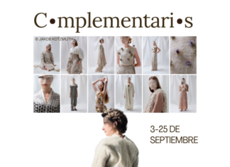 Soil to Soil / Kulturforum Madrid Das Bild zeigt mehrere Miniaturaufnahmen mit weiblichen Models, die verschiedene Stoffe tragen und deren Gesicht zum Teil mit Stoff bedeckt ist.