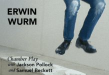 Erwin Wurm: Chamber Play / Kulturforum New York Das Bild zeigt ein Standbild aus Erwin Wurms Videoperformance Horse aus der Serie Performative Sculptures von 2015. Die Aufnahme entstand im Atelier des Künstlers.