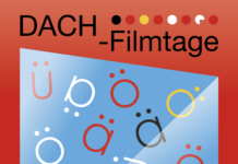 DACH-Filmtage / Kulturforum Ljubljana Das Bild zeigt das Plakat der DACH-Filmtage.