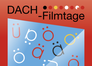 DACH-Filmtage / Kulturforum Ljubljana Das Bild zeigt das Plakat der DACH-Filmtage.