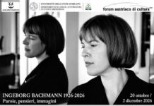 Österreichischer Herbst / Kulturforum Mailand Das Bild zeigt das Veranstaltungsplakat mit Angaben zu Ort und Terminen.