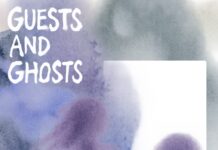 Festival Neue Literatur / Kulturforum New York Das Bild zeigt das offizielle Motiv des Festivals Neue Literatur 2026 „Guests and Ghosts“.