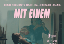 EU Film Festival / Kulturforum Ottawa Das Bild zeigt das Plakat des Films „Mit einem Tiger schlafen“.
