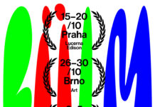 Das Filmfest / Kulturforum Prag Das Bild zeigt das Festivallogo und den Titel der Festivals.