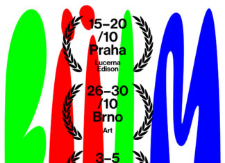Das Filmfest / Kulturforum Prag Das Bild zeigt das Festivallogo und den Titel der Festivals.