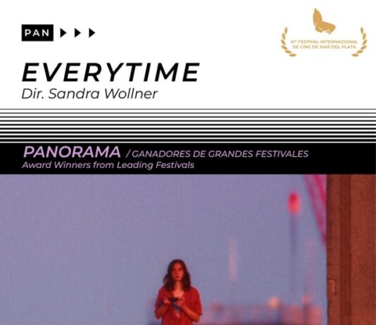 Filmfestival Mar del Plata / Botschaft Buenos Aires Das Bild zeigt das offizielle Filmplakat von „Everytime“.