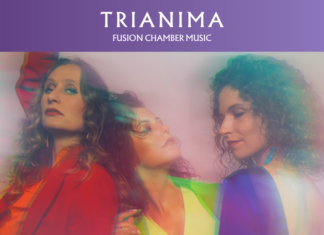Konzert: Trio TRIANIMA / Kulturforum Sofia Das Bild zeigt die drei Musikerinnen des Trios TRIANIMA: Johanna Gossner, Marilies Guschlbauer und Isabel Goller.