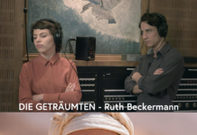 Filmabend: Ingeborg Bachmann / ÖB Stockholm Das Bild zeigt zwei Standbilder aus den Filmen über Ingeborg Bachmann.