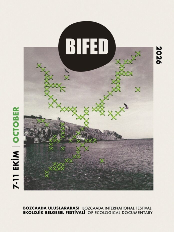 Das Bild zeigt das Plakat des Festivals „BIFED 2026“.