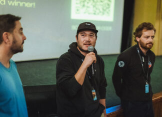 Filmfestival CMIFF / Ukraine Office Austria, Kooperationsbüro Lemberg Das Bild zeigt das Publikumsgespräch nach der Filmvorführung.